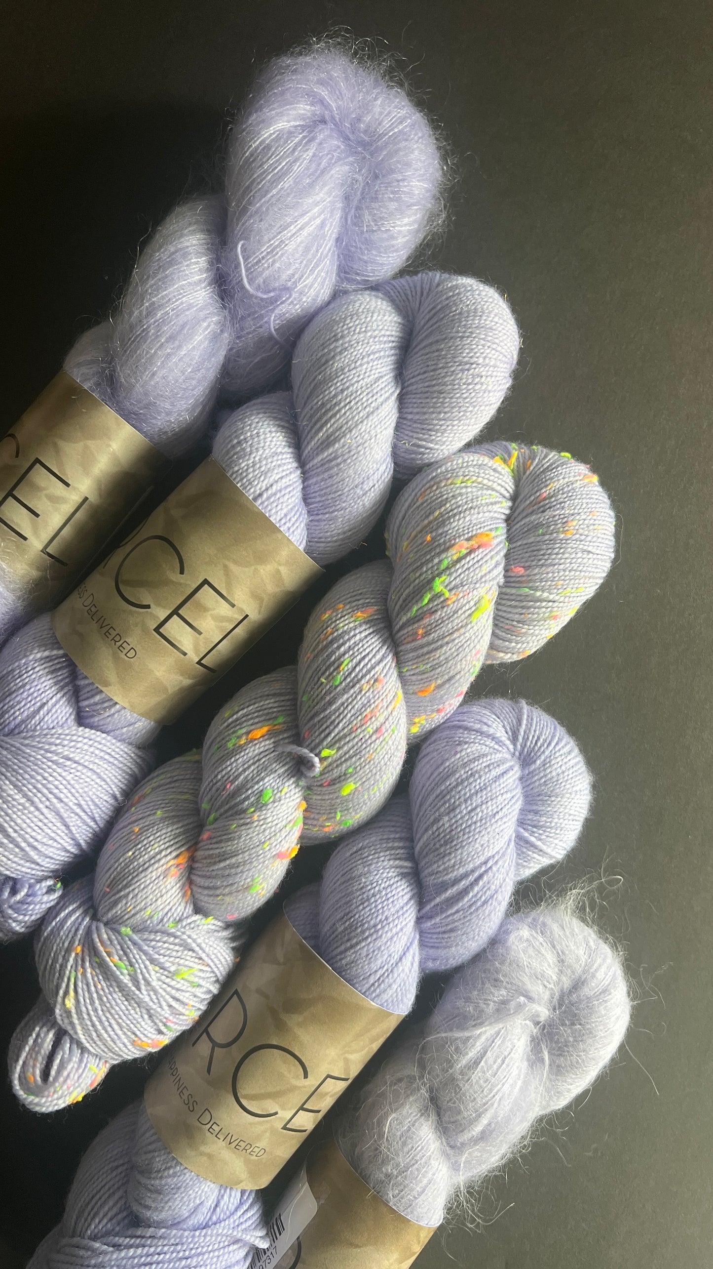 Glow Sock | Blue Hydrangea